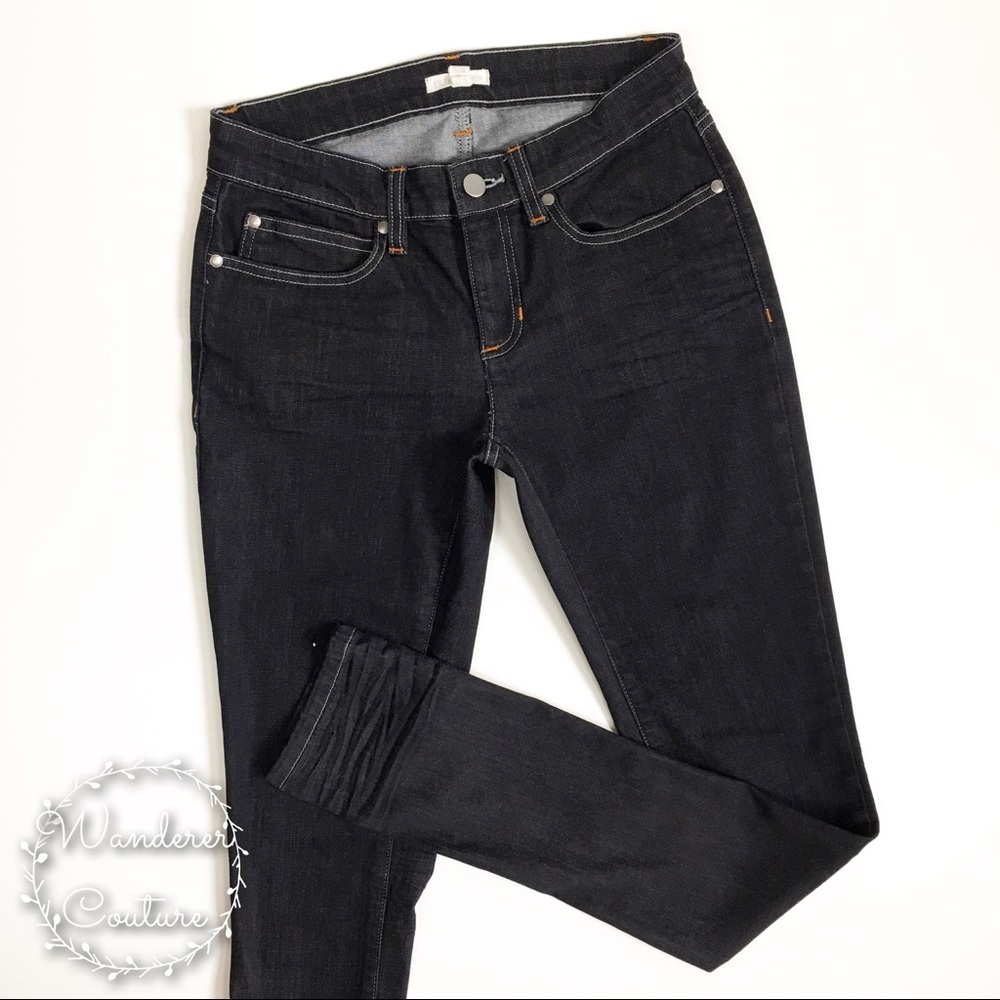 Eileen Fisher Mid Rise Skinny Jeans